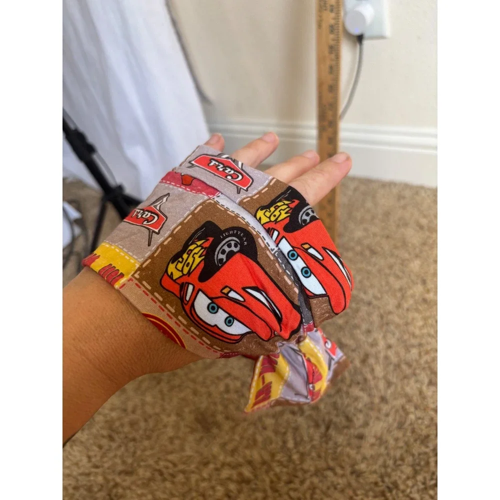 New Bamboo Bamboo Baby Headband Stretch Cars Lightning McQueen Mater Rust-eze